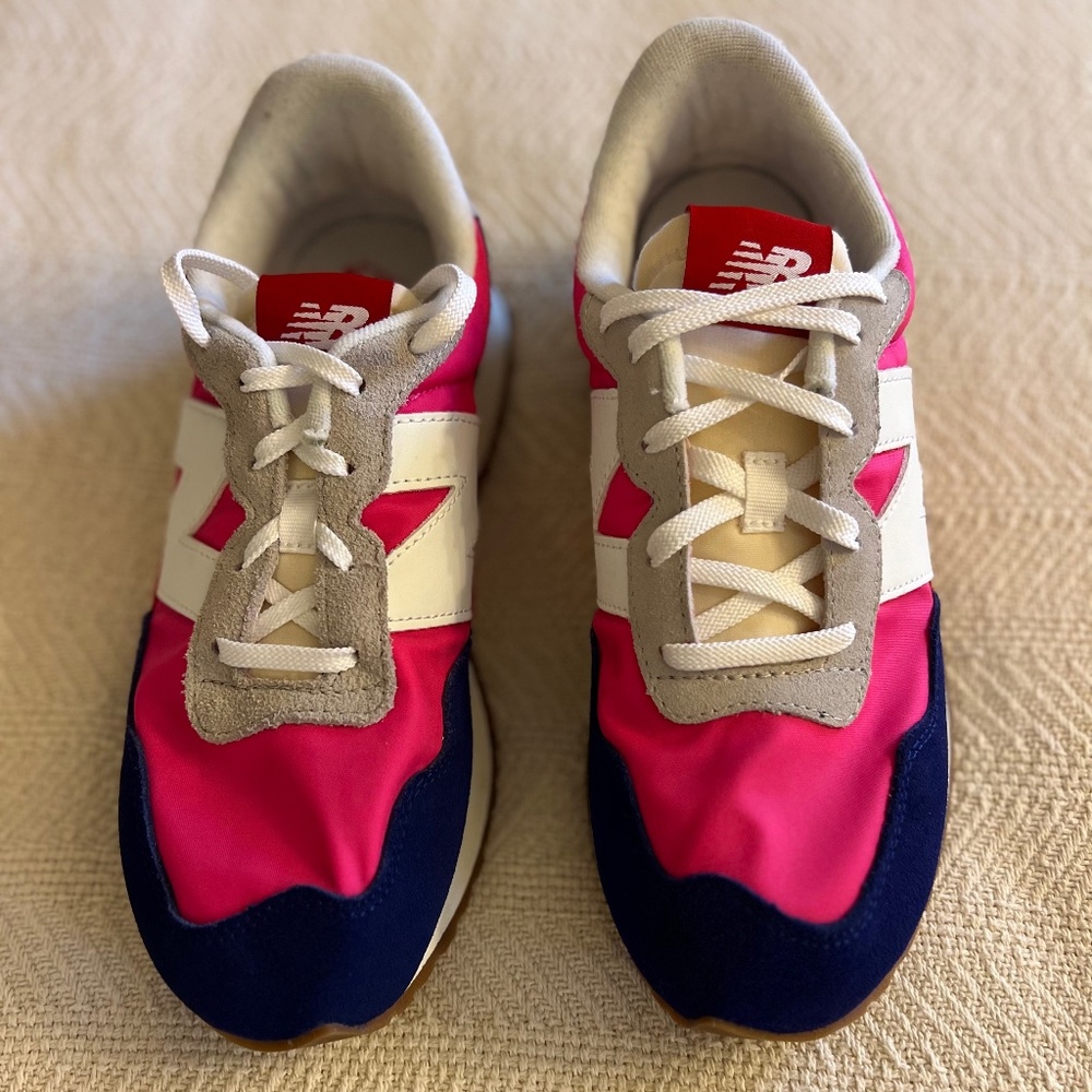 New Balance hot pink purple 237 athletic sneakers shoes women’s size 8.5